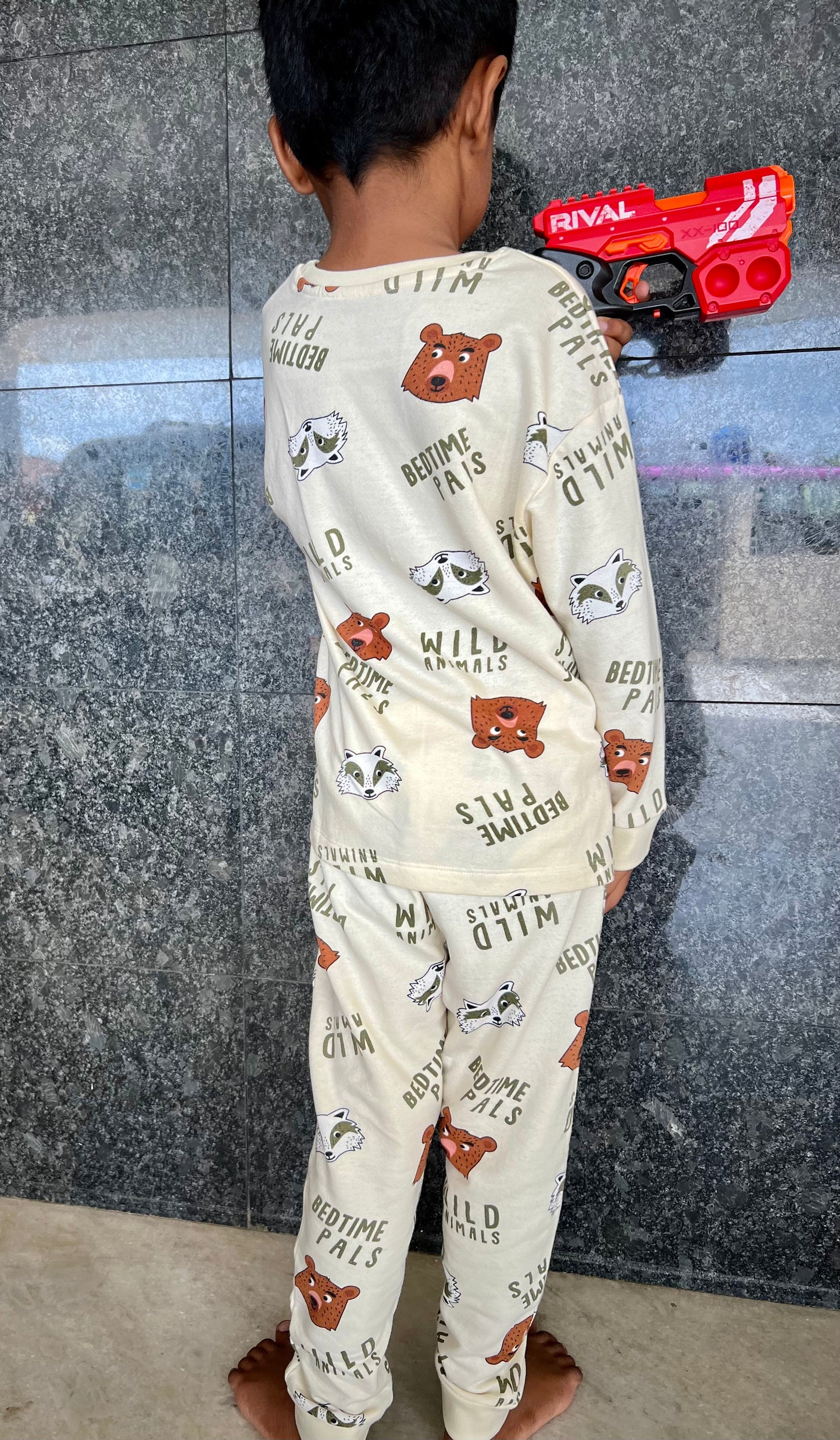 Wild Animals Cozy Pant sets