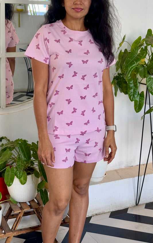 Butterfly Shorts set for women