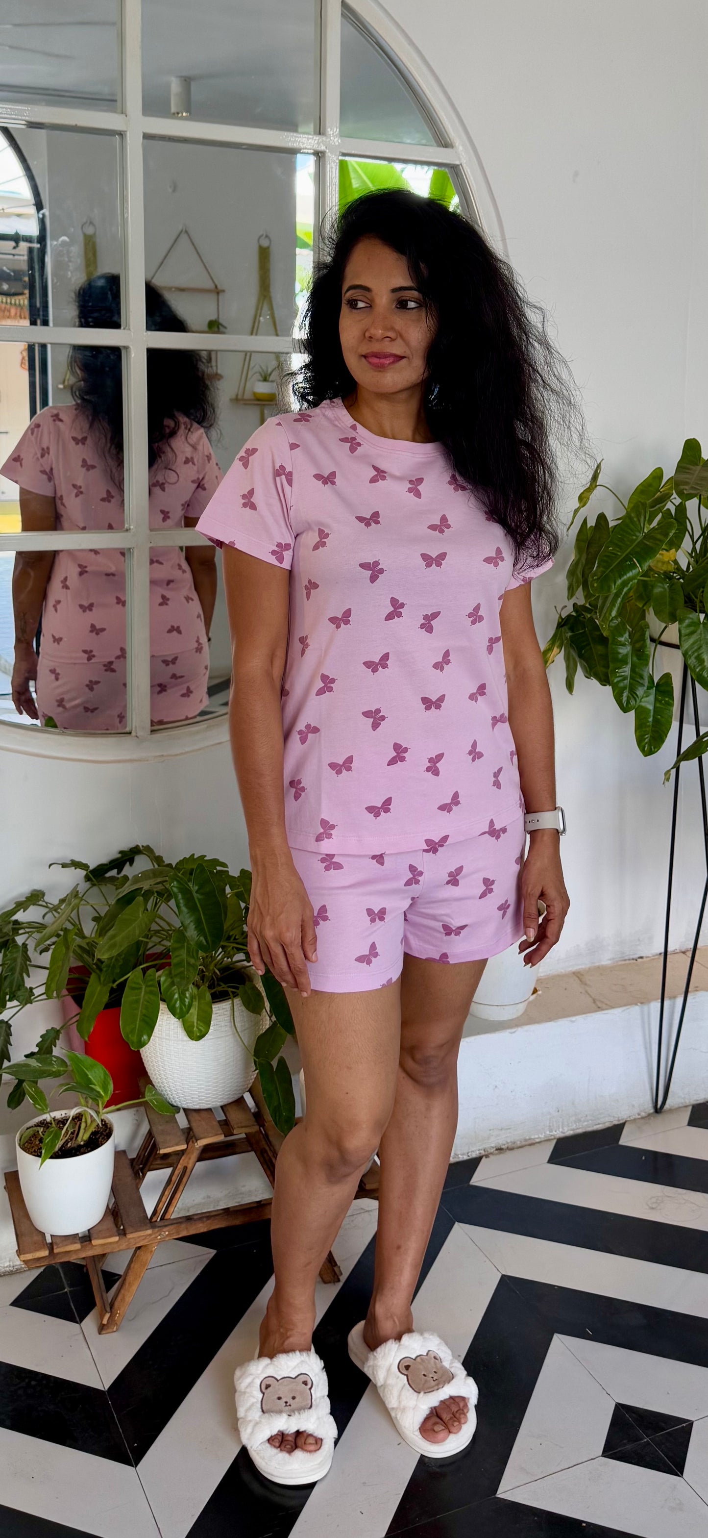 Butterfly Shorts set for women