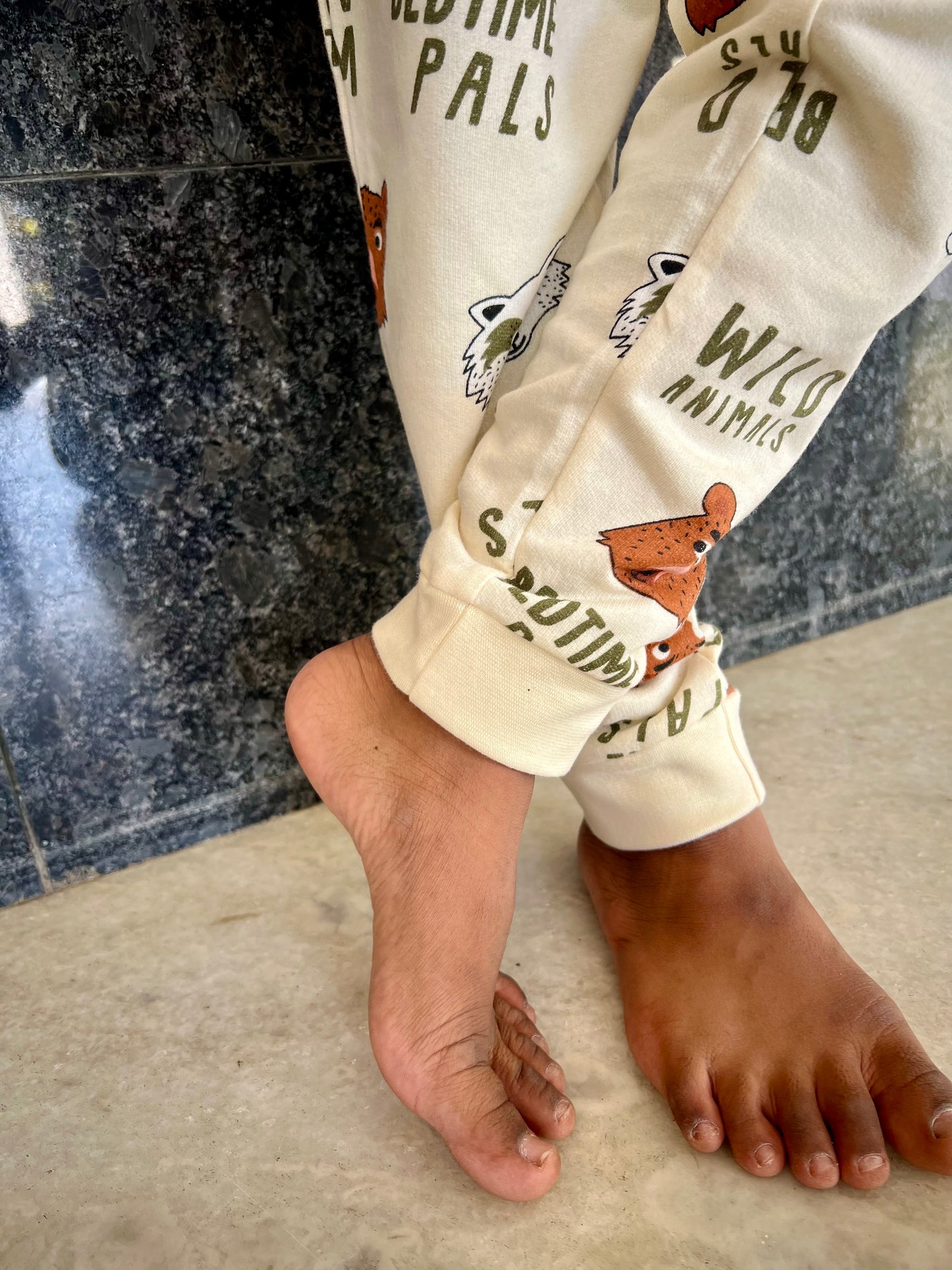 Wild Animals Cozy Pant sets