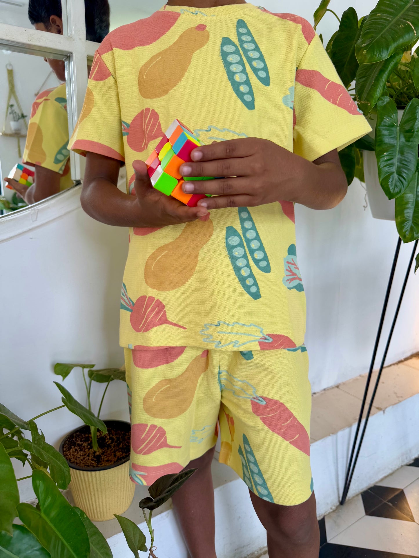 Carrot Co-Ord shorts set