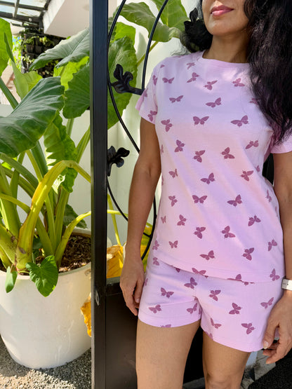 Butterfly Shorts set for women