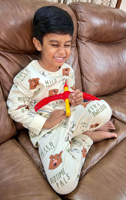 Wild Animals Cozy Pant sets