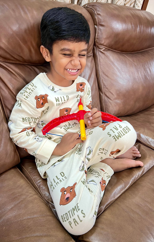 Wild Animals Cozy Pant sets