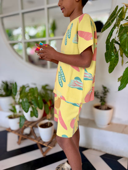 Carrot Co-Ord shorts set