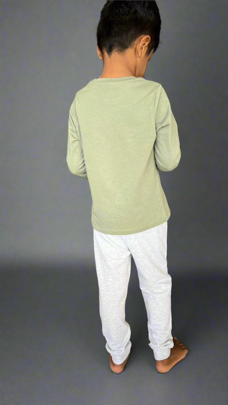 Green Bedtime Cozy Pant sets