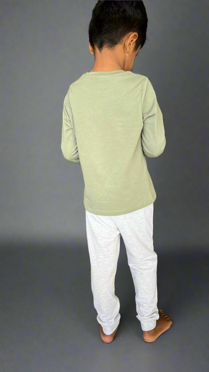 Green Bedtime Cozy Pant sets